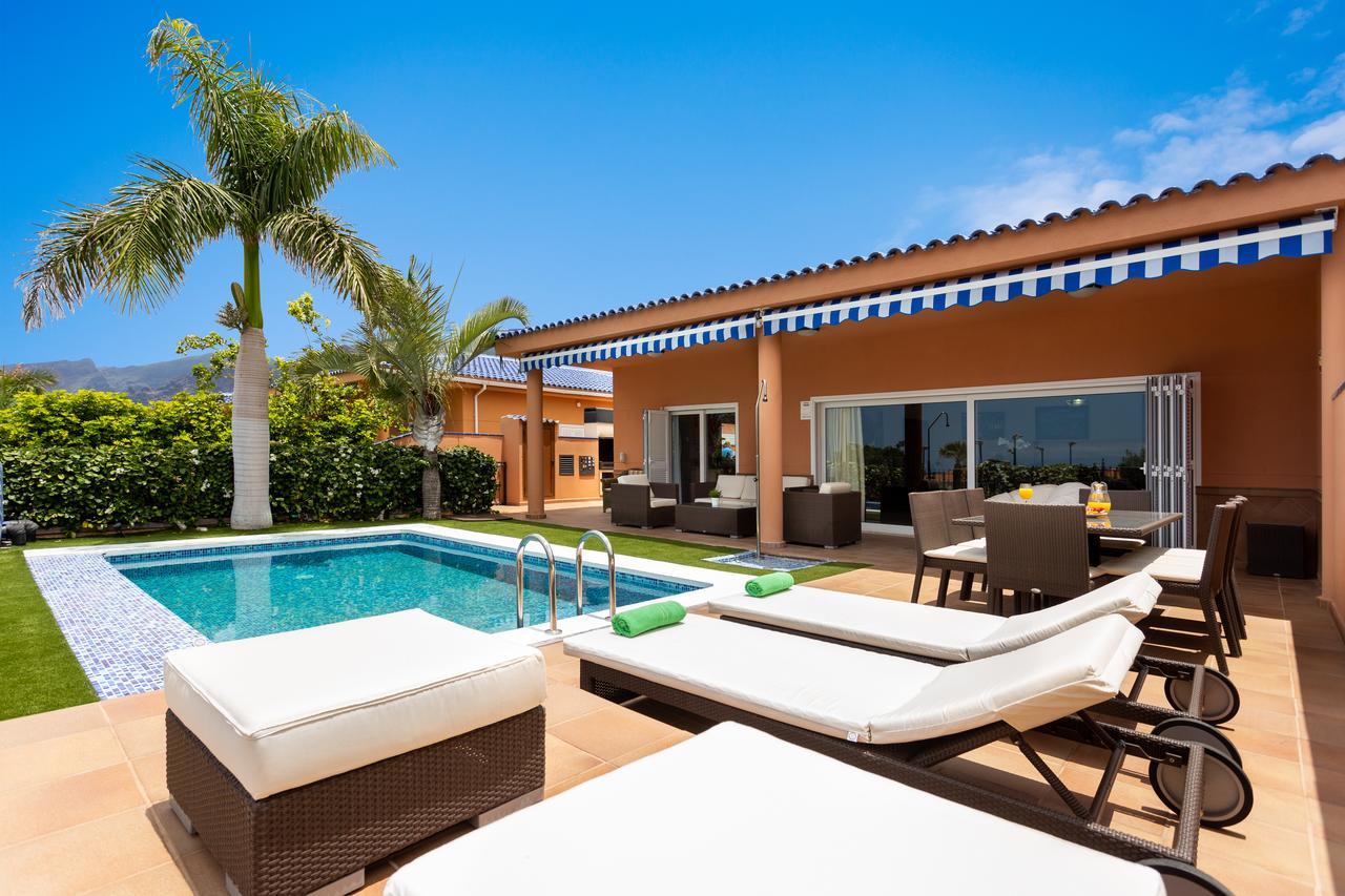 Maravillosa Villa De Lujo Con Piscina Privada Puerto de Santiago  Exterior foto